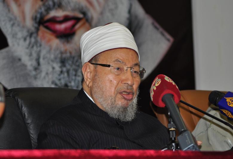 
<span>القرضاوي: لم أخترع الوسطية.. ومشايخنا في الأزهر سبقوا إليها</span>

