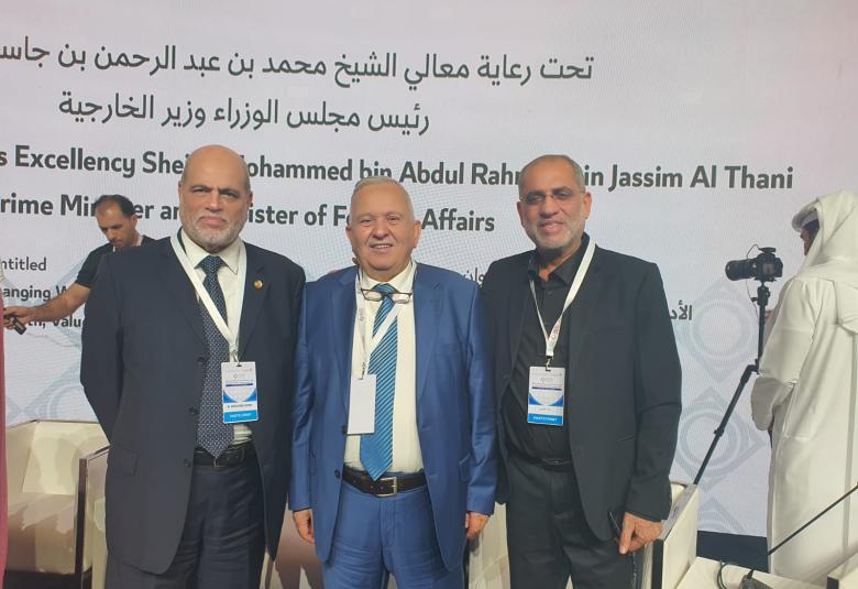 
<span>المهندس مروان الفاعوري يشارك في مؤتمر الدوحة الخامس عشر لحوار الاديان</span>
